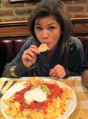 Zendaya eats