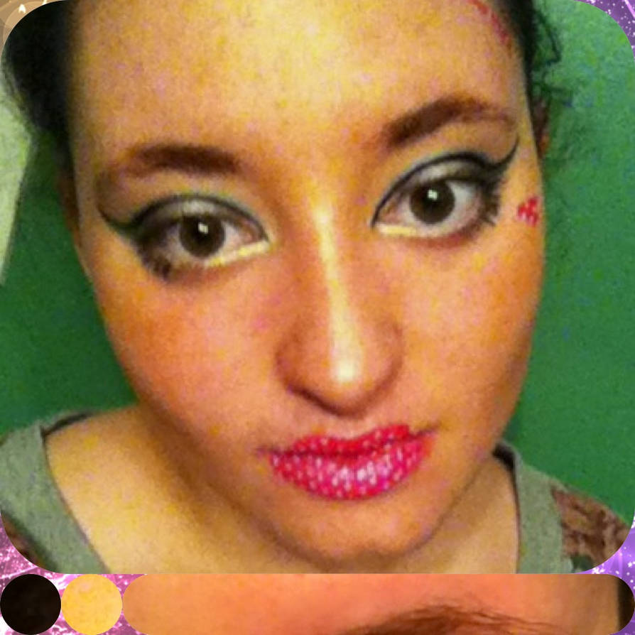 Hunger Games Portia Inspired Makeup by NinjaSaurus on DeviantArt