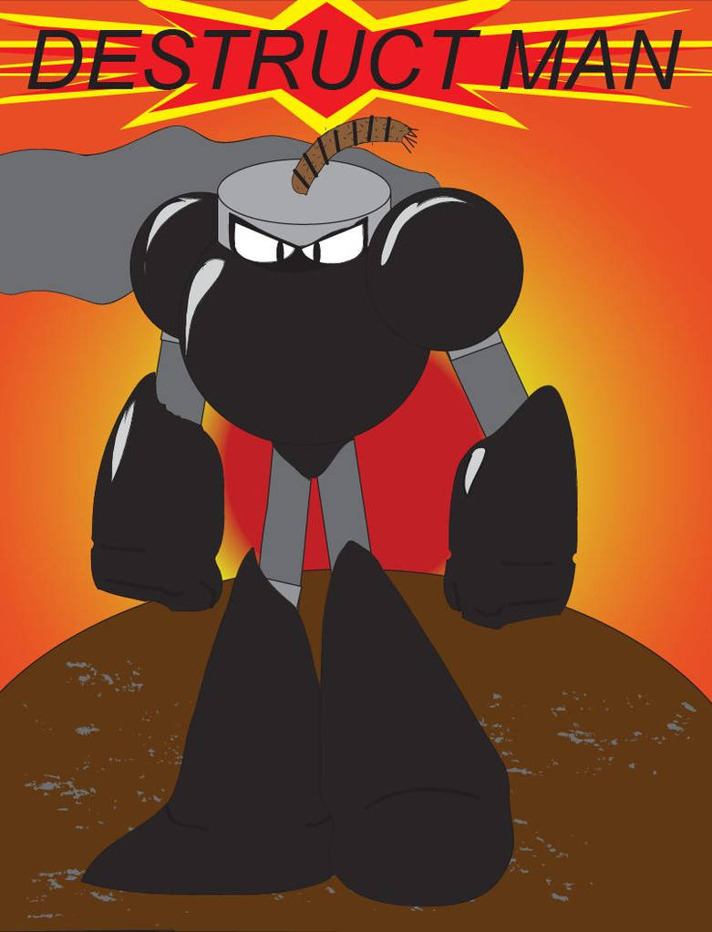 Destruct Man Colored By Blockwave On DeviantArt