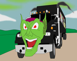 Green Goblin Truck Rides Again