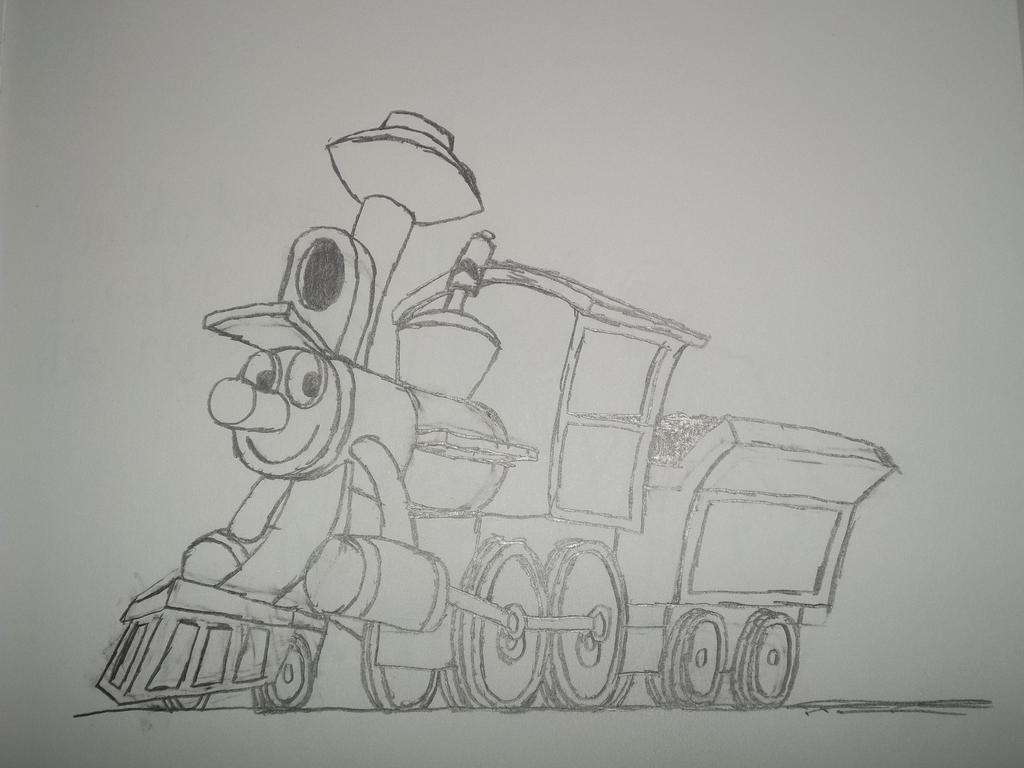 Casey Jr Draw Casey Junior by Blockwave on DeviantArt