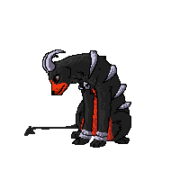 Houndoom free use animated pixel by Wolfvids on DeviantArt