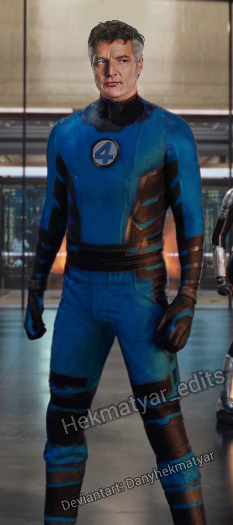 Pedro Pascal as Reed Richards by Danyhekmatyar on DeviantArt