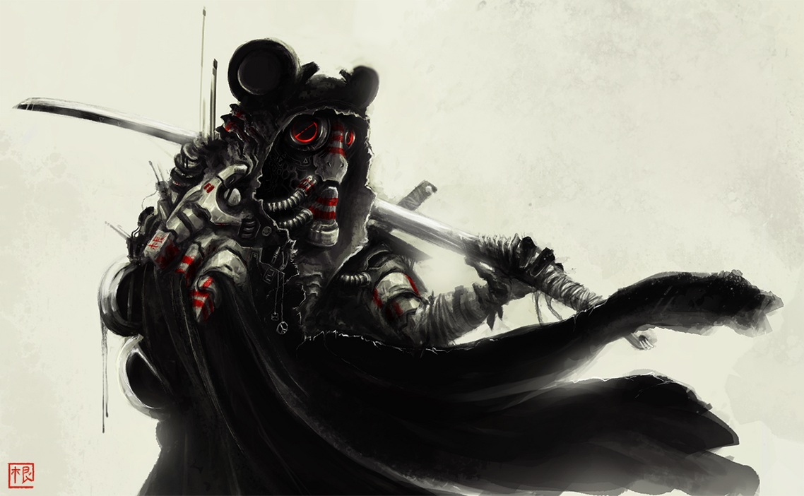 Panda Ninja Samurai WW2 Veteran Cyborg - PNSWW2VC by