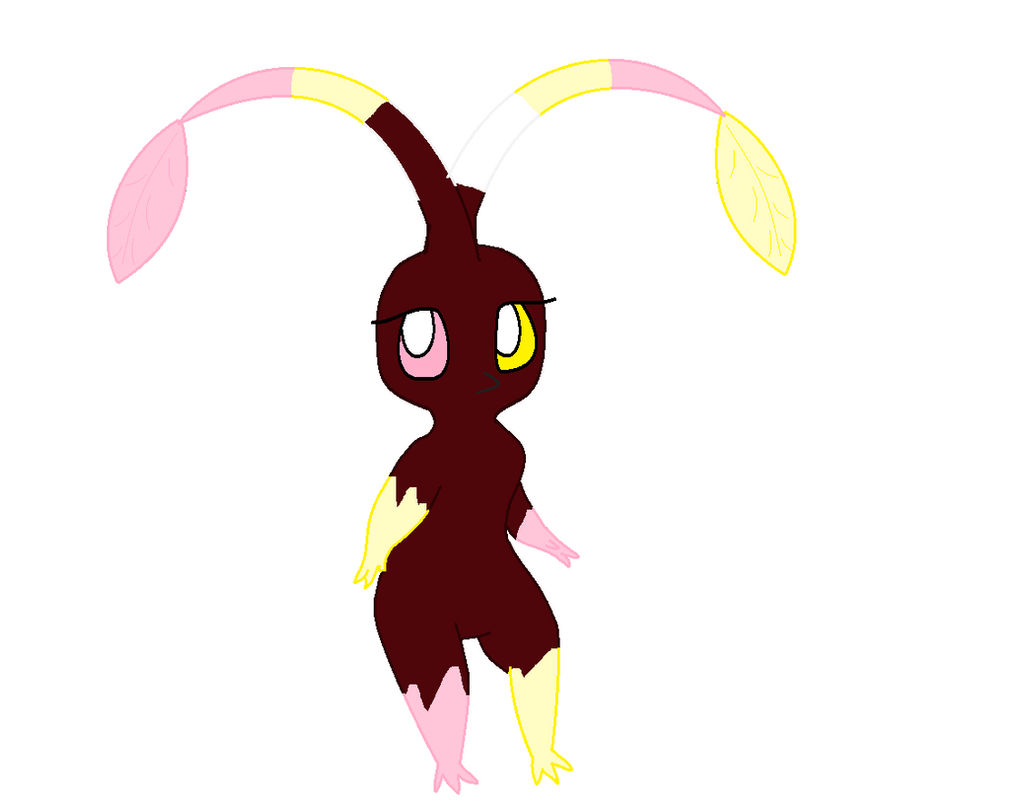 Chibi-paw as a red pikmin by MapIe-Shade on DeviantArt