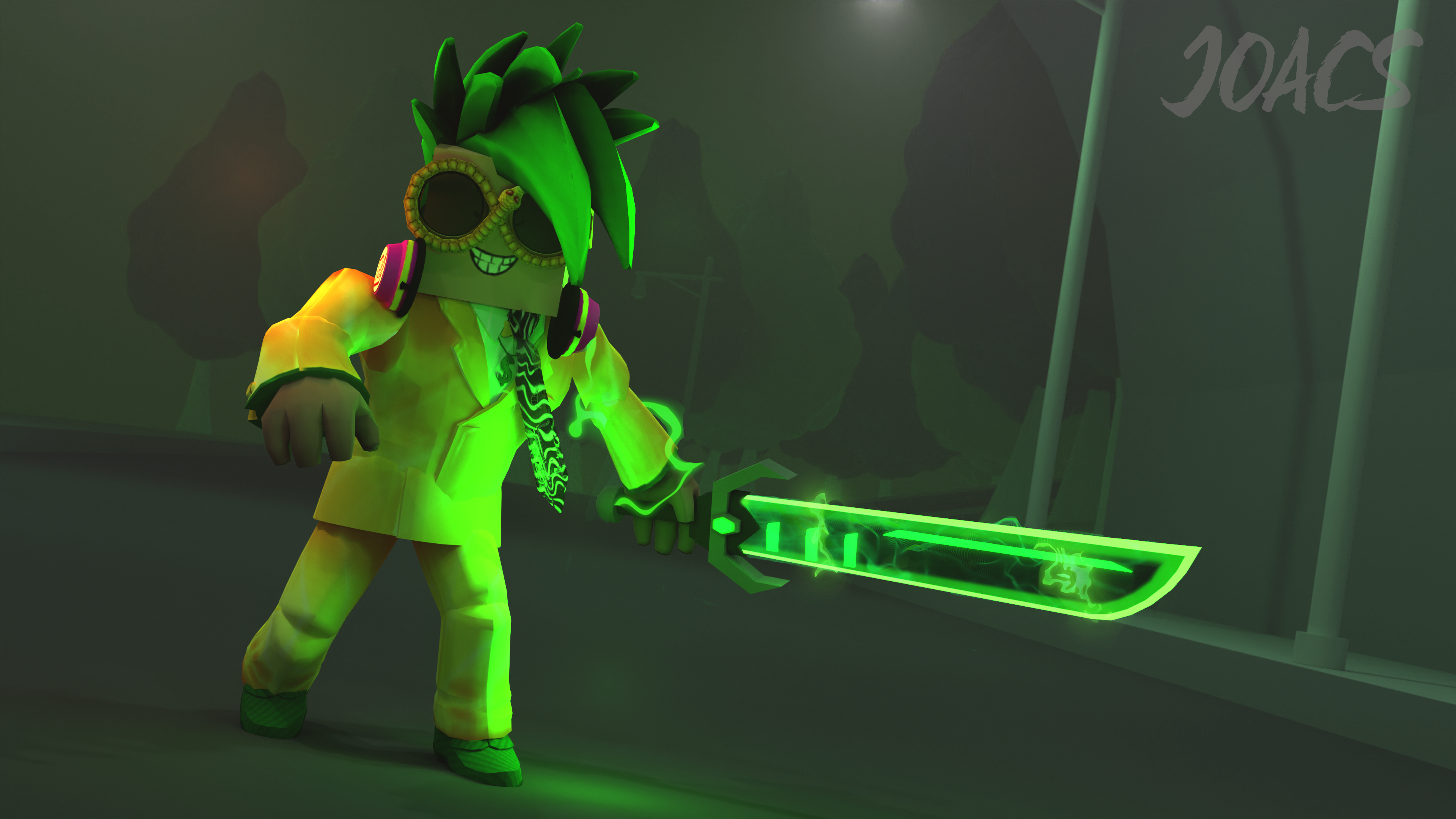 Dj Monopoli Sword Of Agility Roblox Gfx By Guijoax On Deviantart - roblox green sword