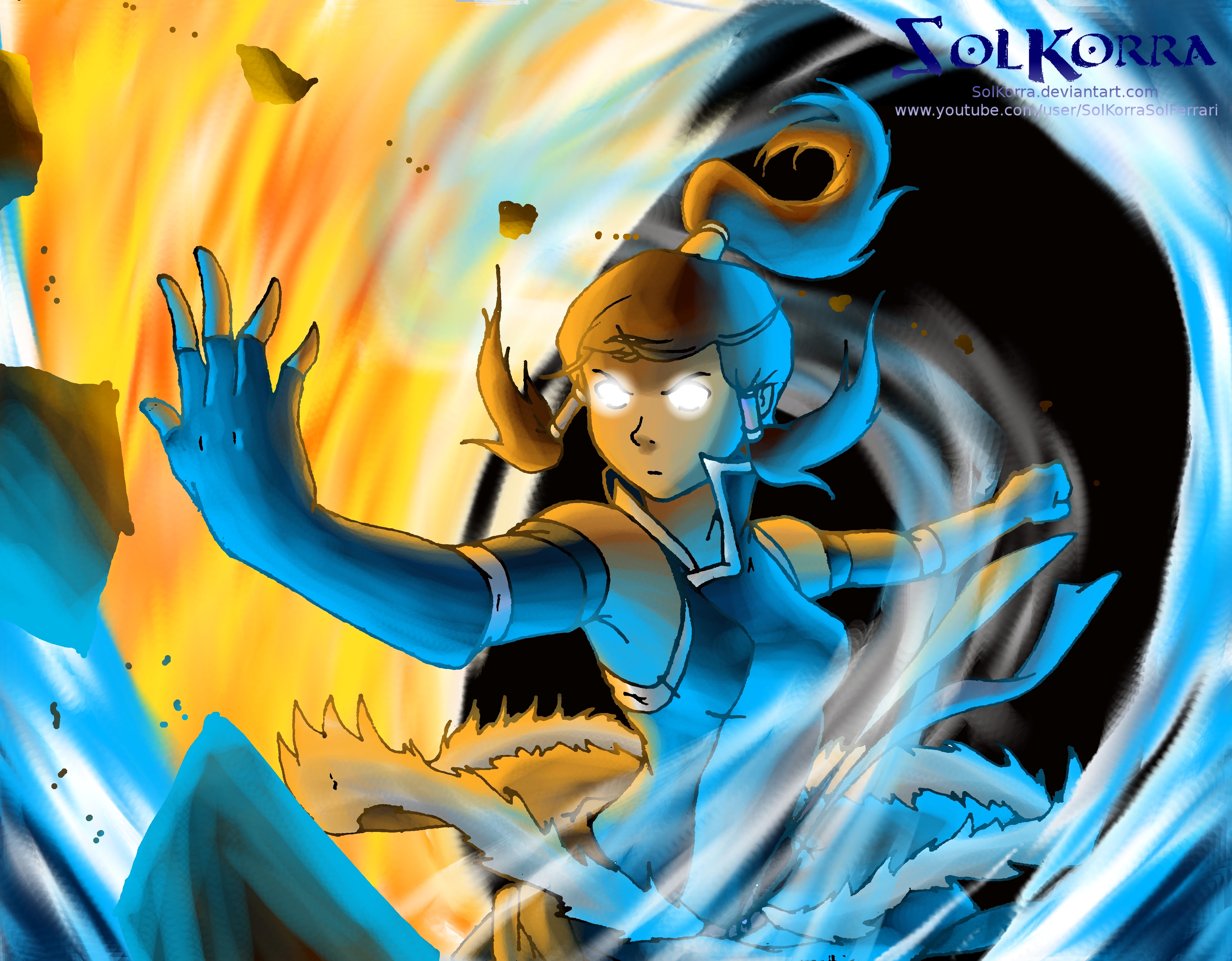 Korra's Avatar State Season 2 by SolKorra