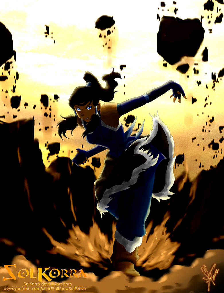Earthbender Deviantart Korra EarthBender by SolKorra on DeviantArt