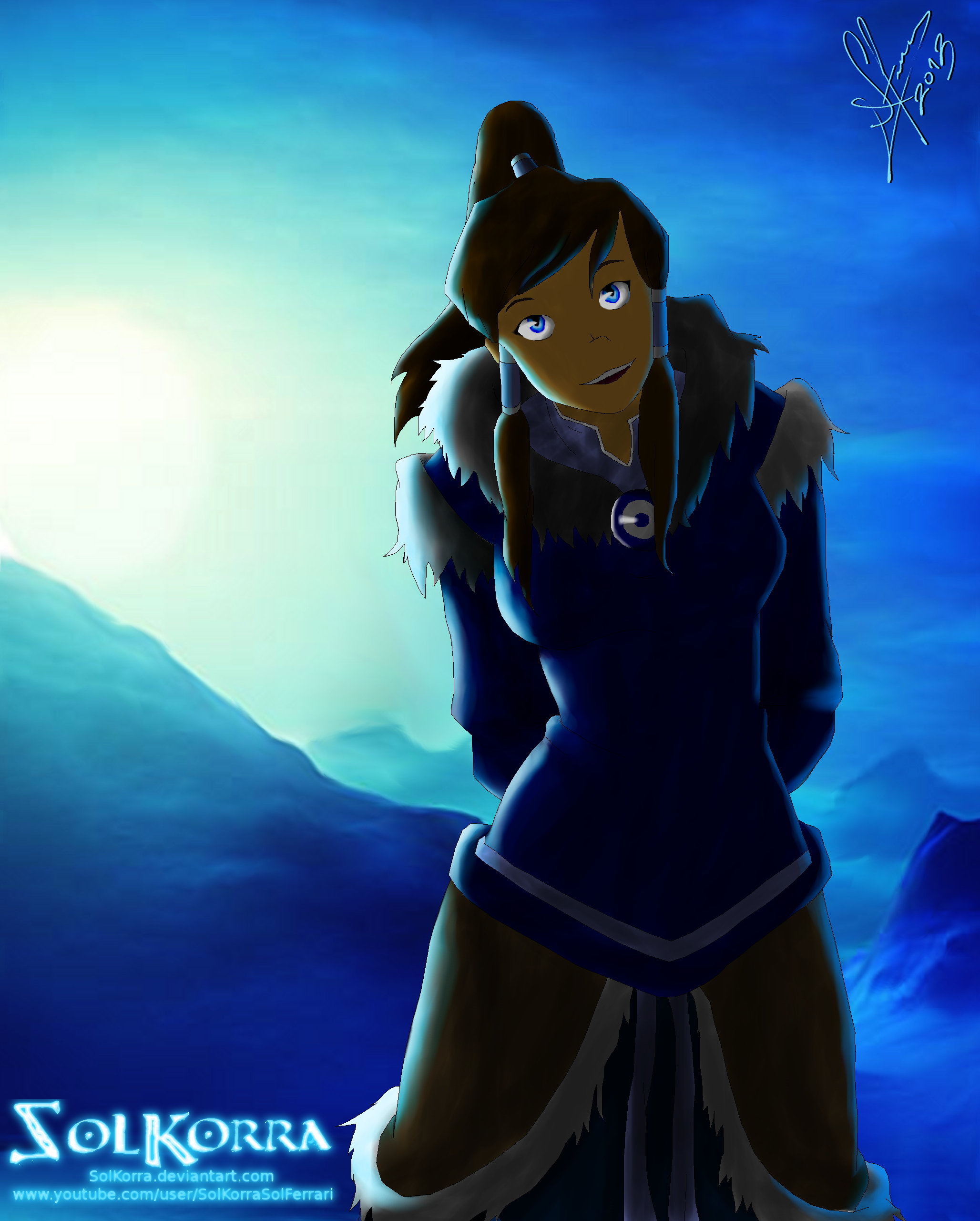 Sweet Korra in The Winter