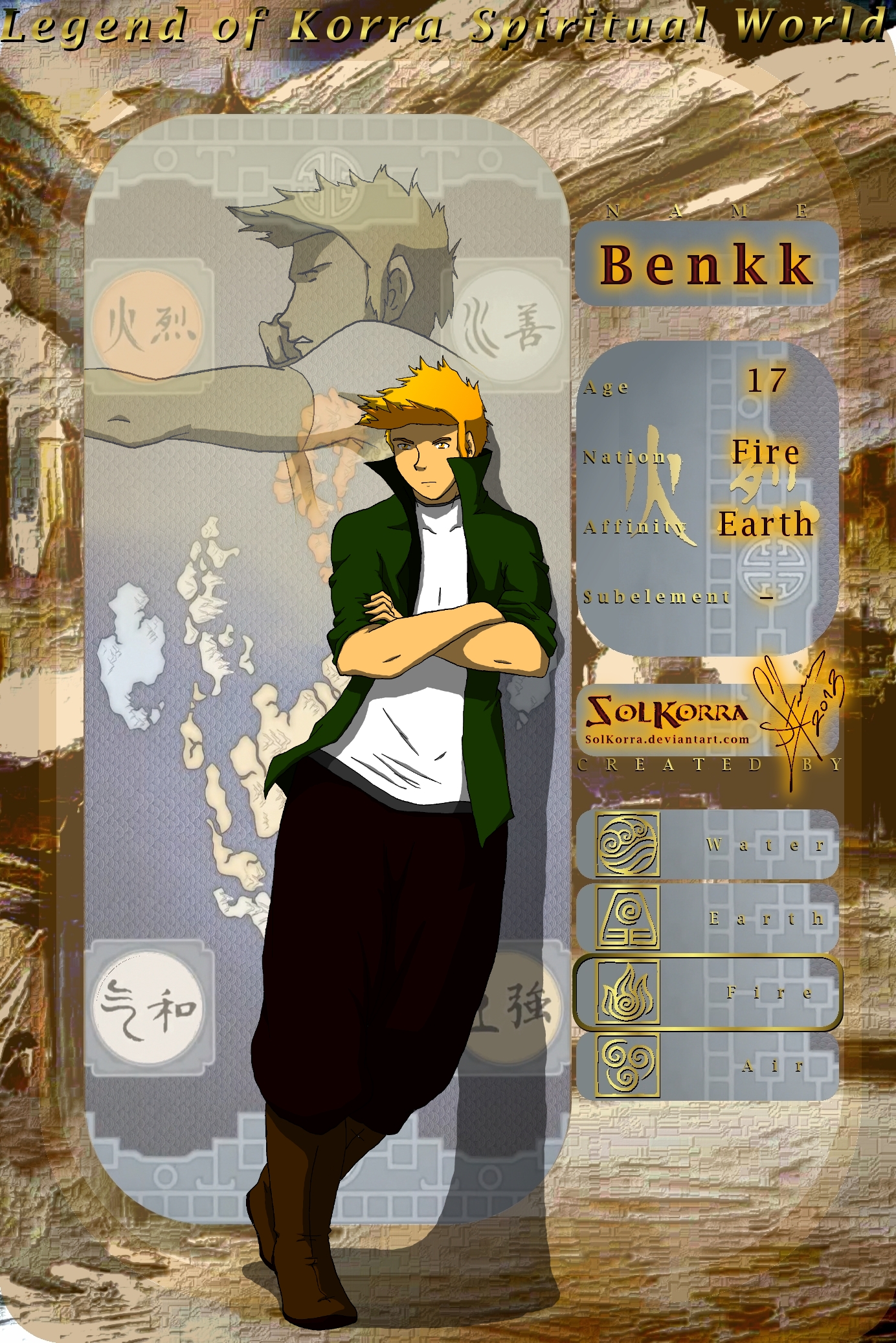 Benkk OC Card Presentation