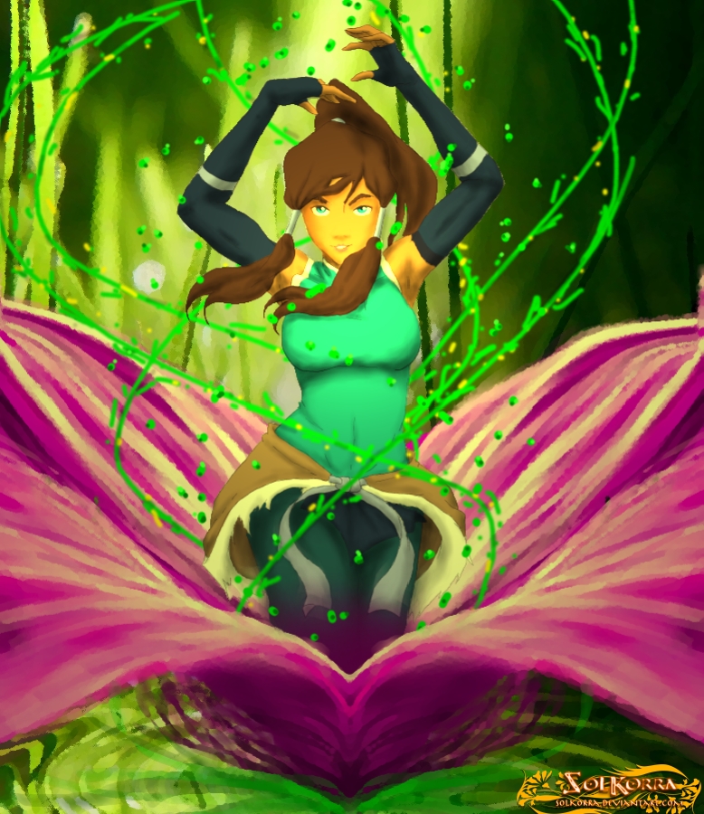 Korra FlowerBending