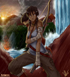 Tomb Raider Reborn with Korra by SolKorra