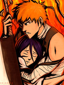 Ichigo and Rukia: Save Me