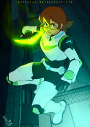 Pidge Ready for Fight!