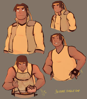 Hunk Sketches