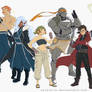 Voltron Legendary Defender x FMA Brotherhood