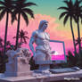 AI generated Vaporwave