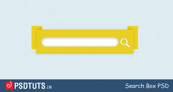Stylish Search Box PSD