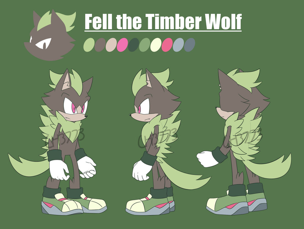 Fell The Timber Wolf OC by CyCyanCyanide on DeviantArt