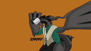 Zakary Drinking Coffee