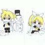 Len and Rin X-mas ver