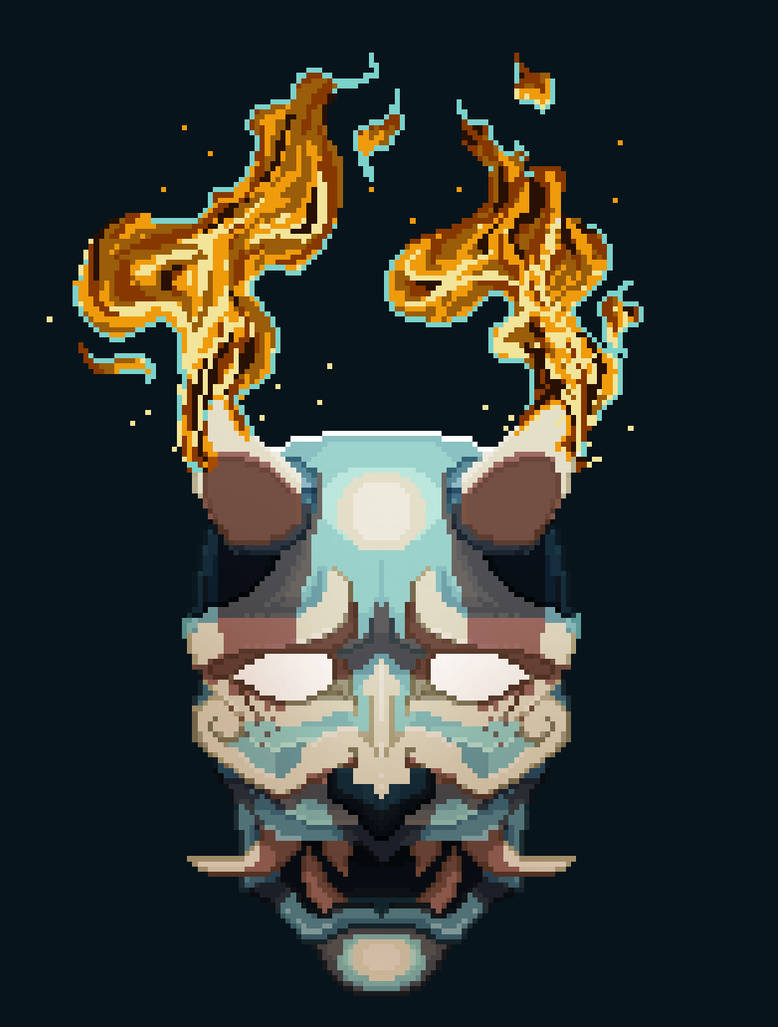 Oni Pixel by SaltChild on DeviantArt