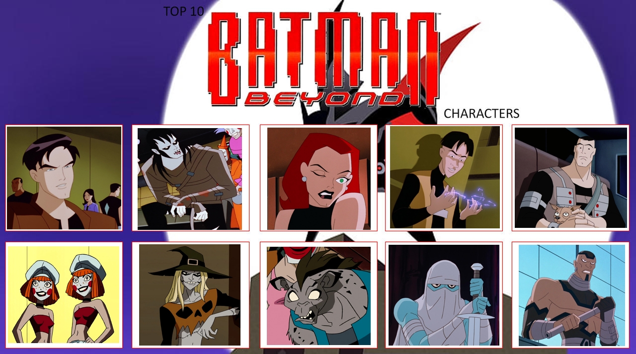 My 10 Favorite Batman Beyond Characters by AdamFrankenstein on DeviantArt