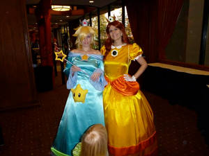 Princess Daisy and Princess Rosalina