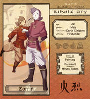 Republic City: Zorrin