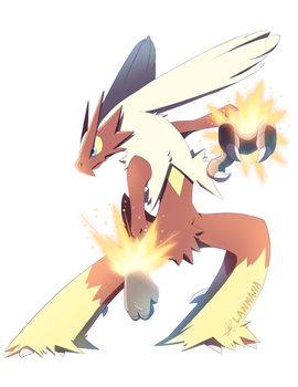 Blaziken for PokeCollab: Hoenn