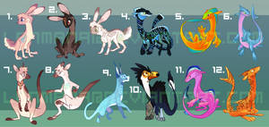 $30 Assorted Adopts! (8/12 LEFT)