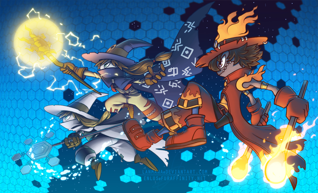 The Three Wizards by Lanmana