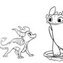 Spyro and Toothless (Animated)