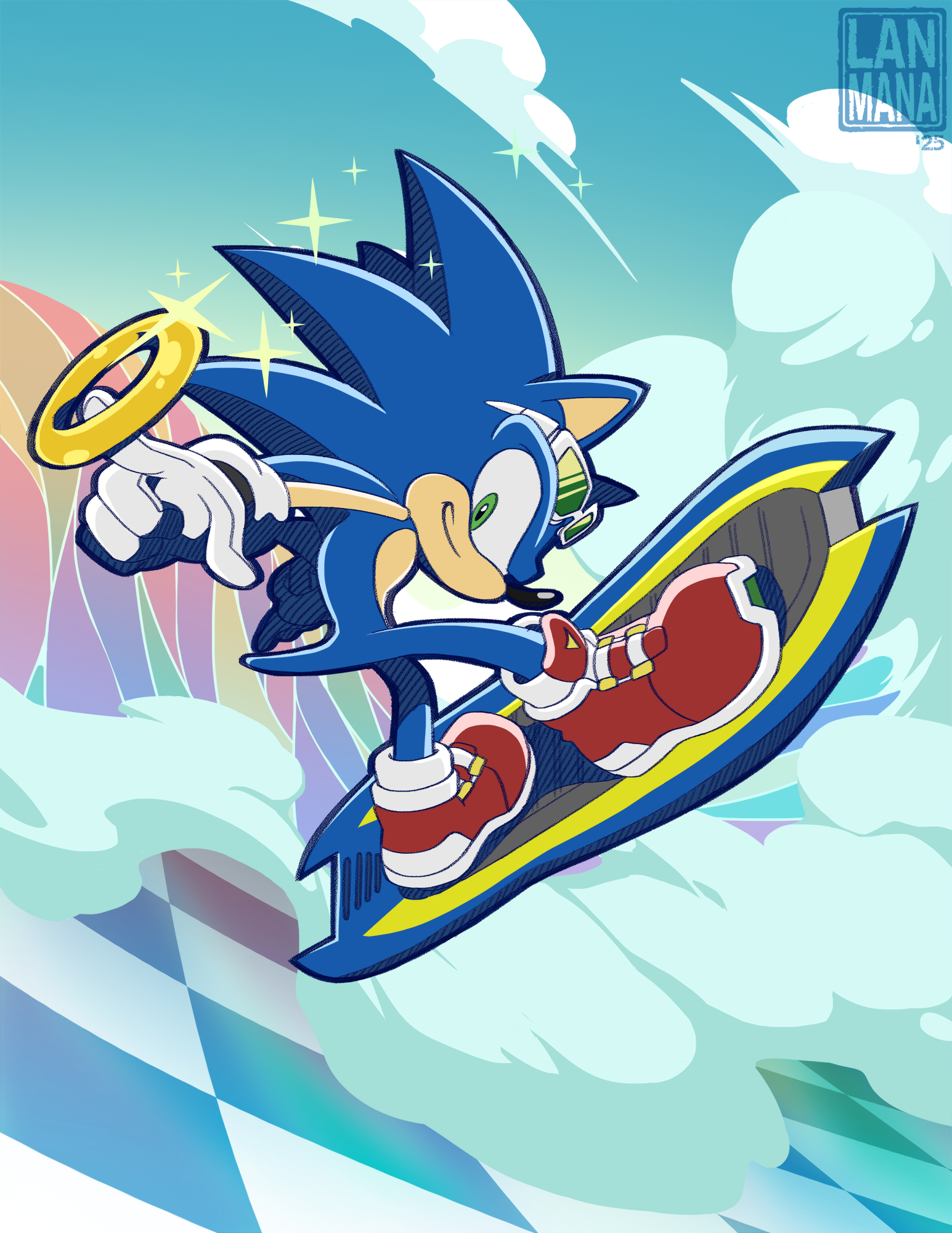 Sonic Riders Fit Sonic Riders by Lanmana on DeviantArt