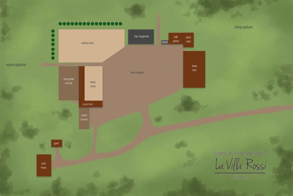 La Villa Rossi :: basic map by MistyofSunrise