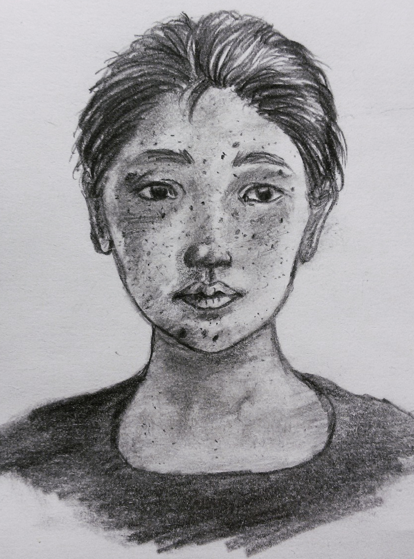 Portret of random person by Thunofen on DeviantArt