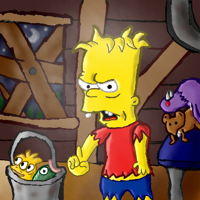 Hugo simpson in the attic by Lord-Enemil on DeviantArt