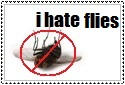 I hate flies stamp