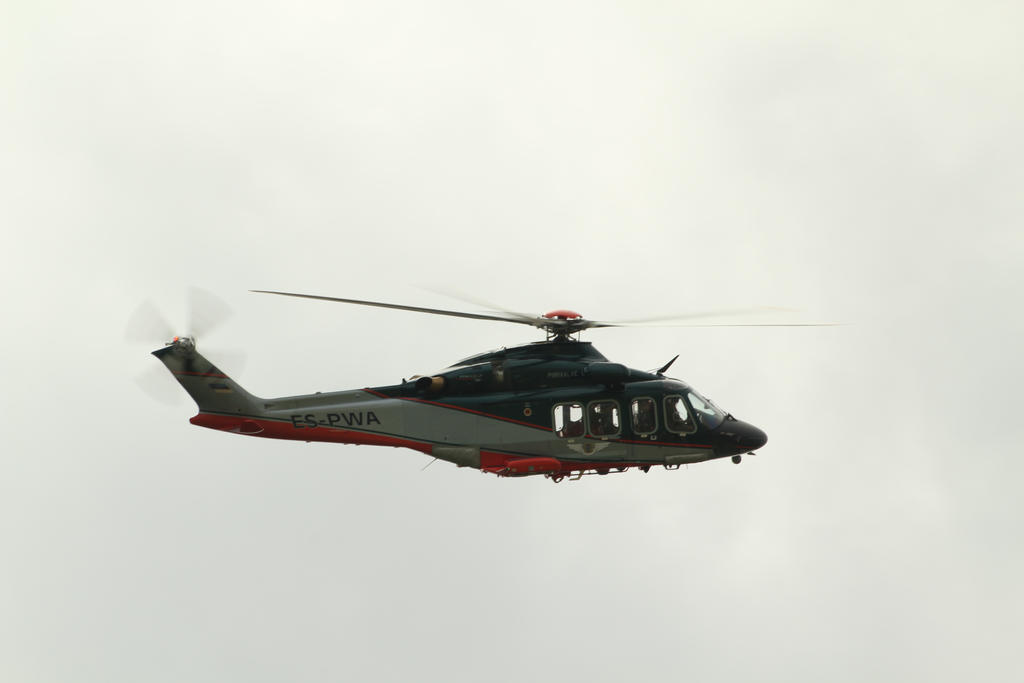 Stock - helicopter flying (side) 2