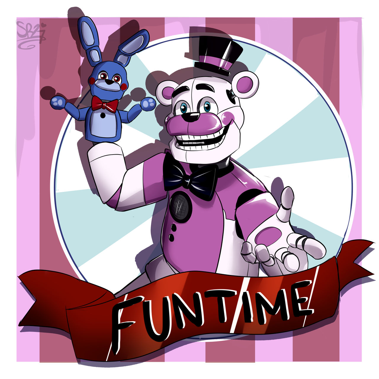Spring Fun Time Freddy Funtime Freddy by Silviasr27 on DeviantArt
