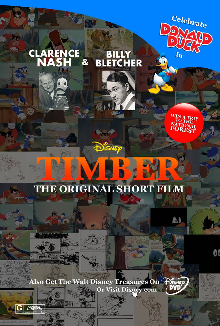 Timber (1941 Animated Short Film) (2022 Reprint) by Harrison1214 on ...