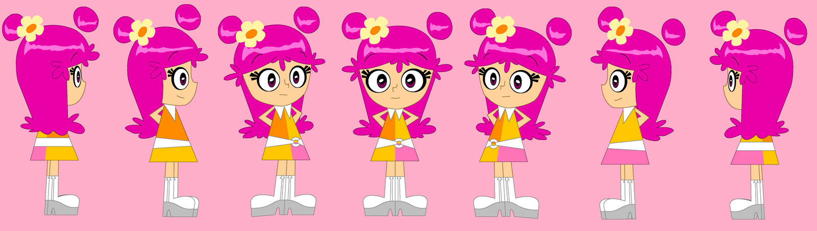 Ami Model Sheet by Bartman215 on DeviantArt
