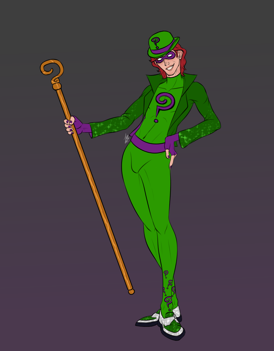 Riddler Redesign by Aremseh1236 on DeviantArt