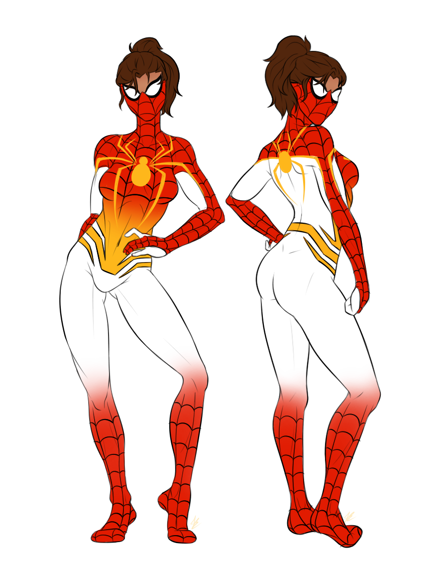 Design your spidersona or spiderman oc by M_edalyn