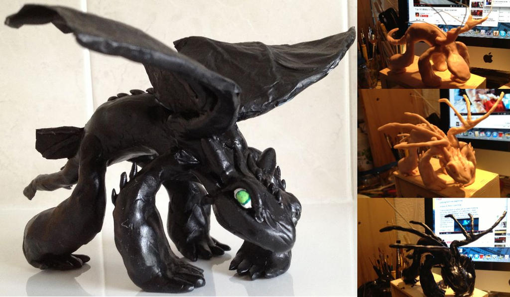 Toothless Model by MagzM on DeviantArt