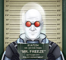 Gotham City Mugshots - Mr. Freeze