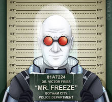 Gotham City Mugshots - Mr. Freeze