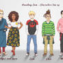 Haunting Sam - Character Line Up