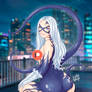 Black Cat Symbiote - Commission