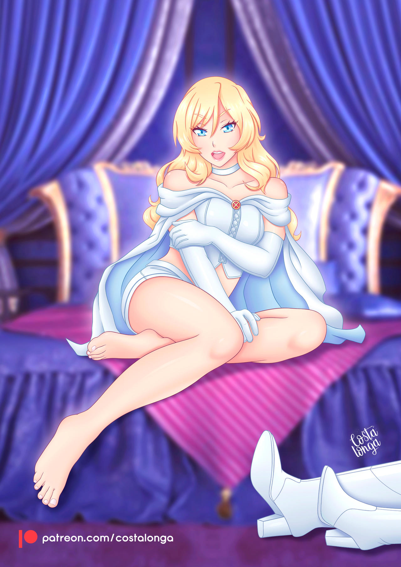 White Queen - Emma Frost Commission